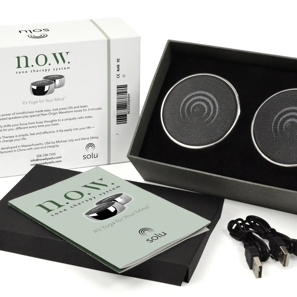 n.o.w 3-minute tone therapy session, yoga for your mind
